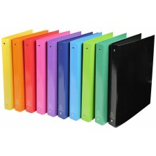 Ring Binder A4 4 rings 30mm Iderama assorted colors