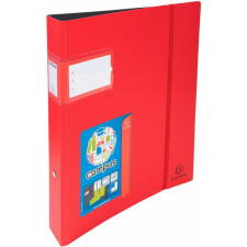 Ring Binder Two-tone PP 800? sorted with 2 rings 30mm, 40mm back, Campus, for A4 color