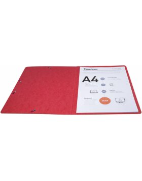 Corner stretch folder Scotten-Manila DIN A4 red