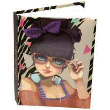 Notebook Miss Fashion Line Lola 11,5x15x2cm