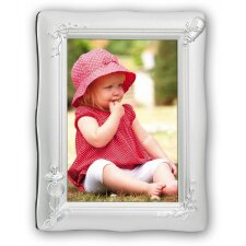 Baby frame plated pacifier 9x13 cm
