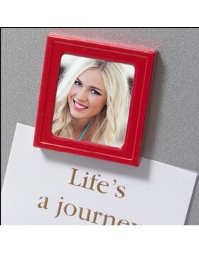 Magnetic board with picture frame 29x33 cm