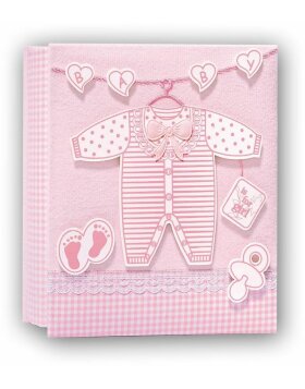 Gift - slip-in album with frame pink