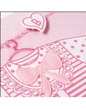 Set regalo - Album per calze con cornice rosa