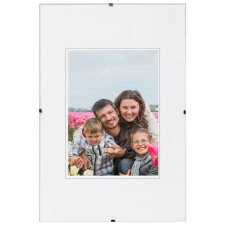 Frameless picture holder 18 x 24 cm anti-reflective glass