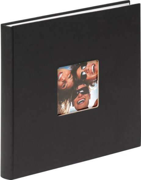 Walther Album fotografico Fun 26x25 cm nero 40 pagine bianche