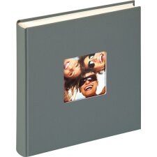Walther Jumbo-Fotoalbum FUN dunkelgrau 30x30 cm 100 weiße Seiten