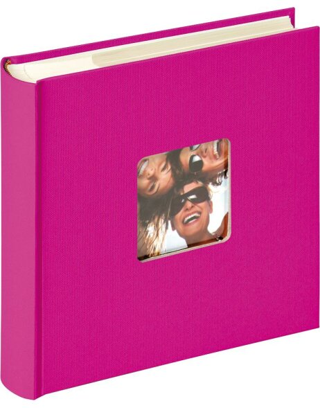 Walther Memo-Einsteckalbum Fun pink 200 Fotos 10x15 cm