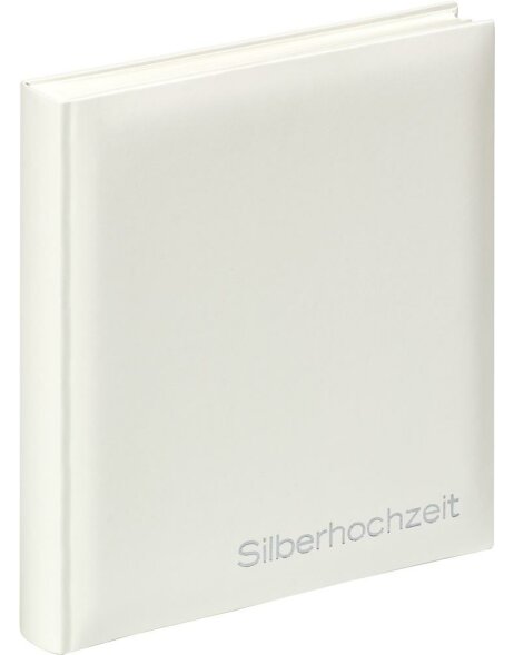 Silberhochzeitsalbum Rings 28x30,5 cm