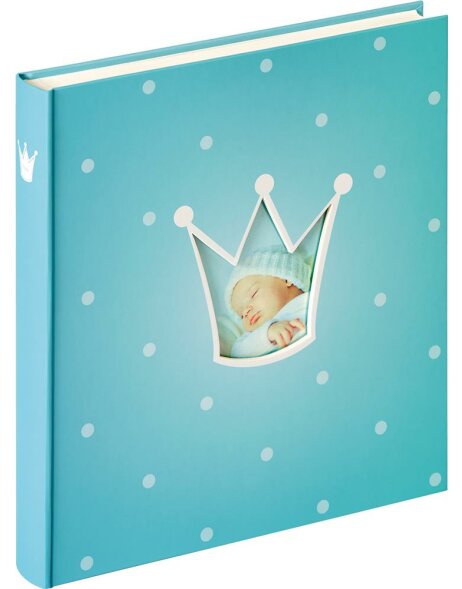 Babyalbum Prince 28x30,5 cm blauw