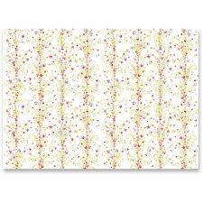 Turnowsky Wrapping Paper FLOWERS RED 50x70 cm