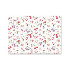 wrapping paper FRUITS WHITE 50x70 cm