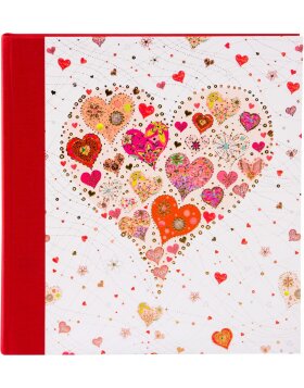 Album di nozze Goldbuch BIG HEART 30x31 cm 60 pagine bianche