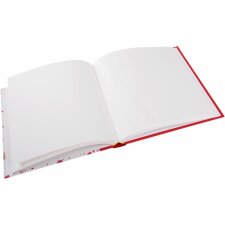 Goldbuch álbum de boda BIG HEART rojo 30x31 cm 60 páginas blancas