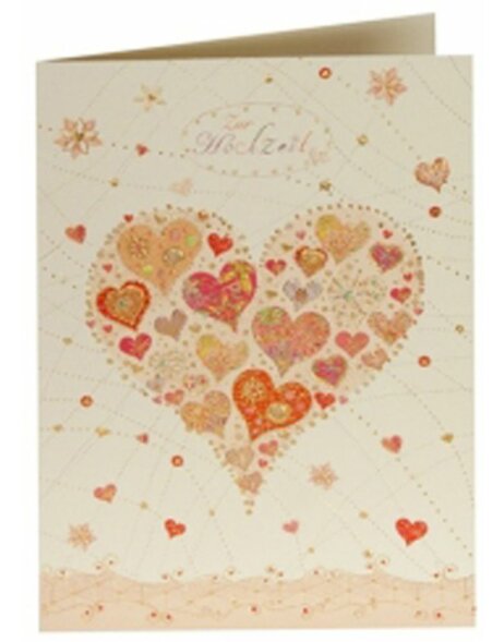 Goldbuch Tarjeta de felicitaci&oacute;n BIG HEART 12x17,5 cm