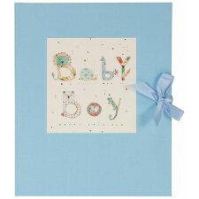 baby jongen baby dagboek blauw