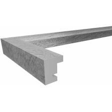 Ramka drewniana Papryka 40x60 cm srebrna