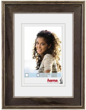 Laura Wooden Frame, brown, 30 x 40 cm