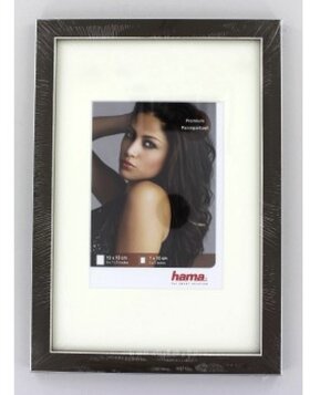 Asteria Plastic Frame, brown, 10 x 15 cm