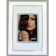 Alessandra Wooden Frame, white, 30 x 40 cm