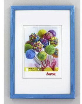 Candy Wooden Frame, turquoise, 30 x 40 cm