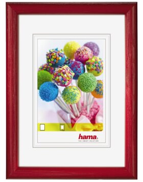 Candy Wooden Frame, red, 13 x 18 cm