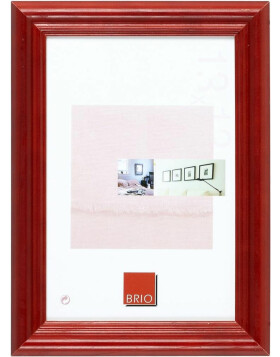 wooden frame Circee 13x18 cm red