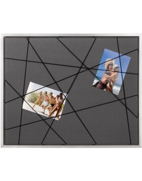 Memoboard Elastic 40x50 cm schwarz Pinnwand
