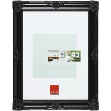 Divino baroque frame 24x30 cm black
