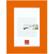 Glossy frame elite orange 15x20 cm