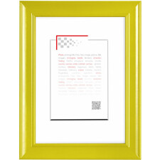 wooden frame Peps 10x15 cm  red