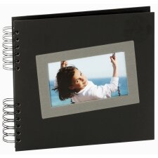 Small black 22x22 cm Tais photo album