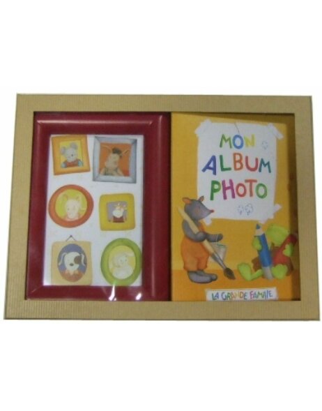 Gift set La Grande Family Minialbum + frame