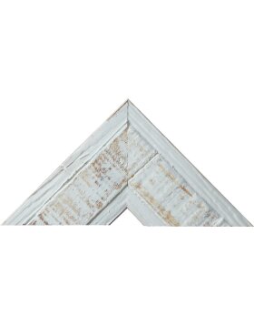 Marco de madera casa de campo 630 cristal antirreflejo 13 x 13 cm naturaleza