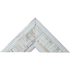 Marco de madera casa de campo 630 cristal antirreflejos 20 x 60 cm natural