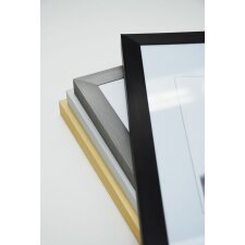 Spacy aluminum frame 50x70 cm black