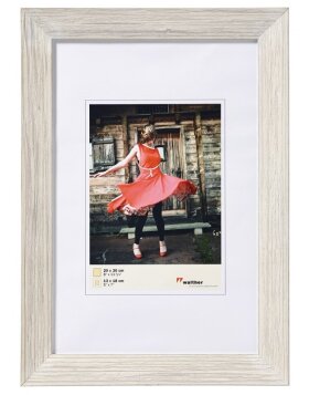 wooden frame Allegra white 20x30 cm