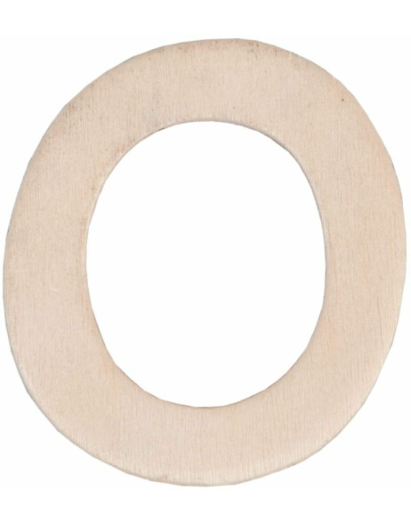 Holz-Ziffer 0 - 4 cm