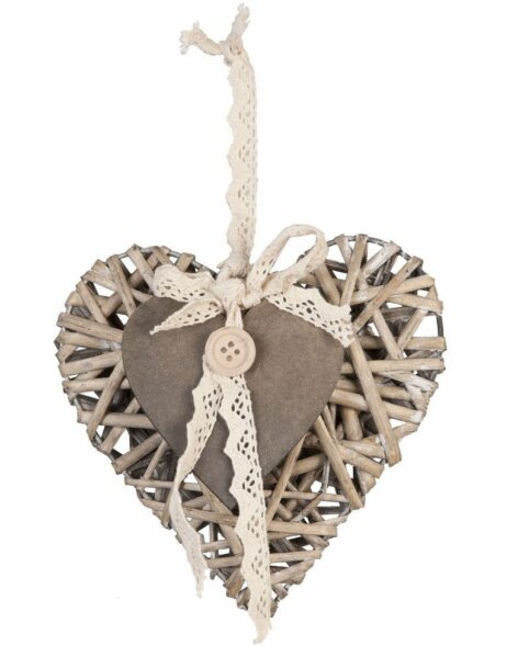 heart hanger in the size 15x14 cm
