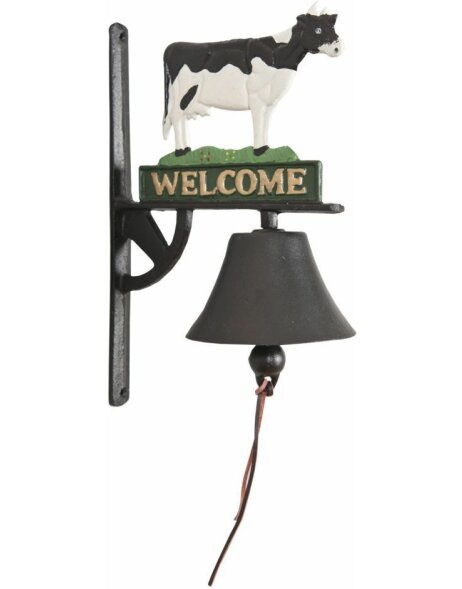 doorbell with cow 22x32 cm