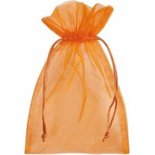 Organza bag 10 pieces 24x15 cm orange