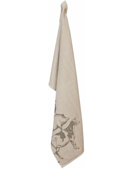 Kitchen towel A day at the farm 50x85 cm