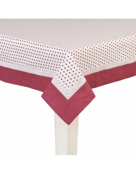 Tablecloth DOT05R Clayre Eef 150x250 cm