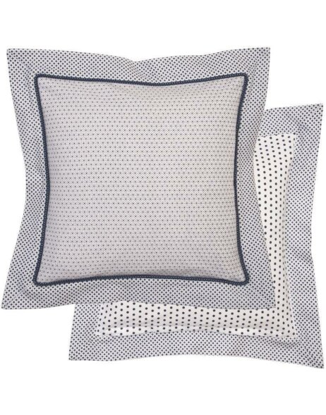 Cushion cover 40x40 cm Dotted blue