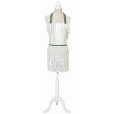 Dotted Apron 48x56 cm green