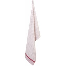 Dotted kitchen towel 50x85 cm red