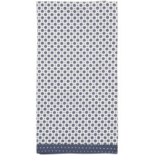 Cloth napkins 6 pieces Dotted blue