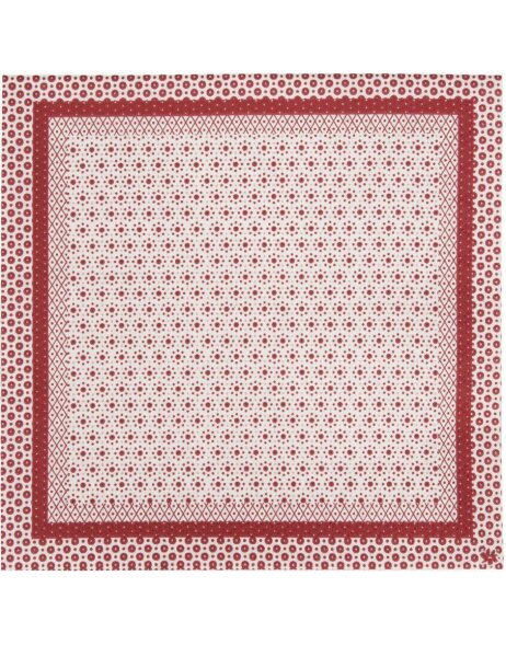 Paper napkins Dotted blue 33x33 cm red