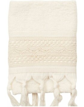 guest towel Clayre-Eef TOW0002SN Natural