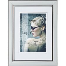 Shades picture frame 10x15 cm silver